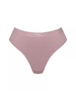 Dámske tangá EVER Ease String - PURPLE - fialovo-hnedé 6116 - SLOGGI