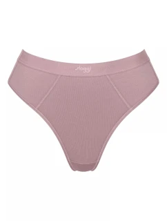 Dámske tangá EVER Ease String - PURPLE - fialovo-hnedé 6116 - SLOGGI