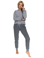 Dámske pyžamo 5247 tmavosivé - Doctornap