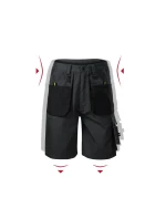 Rimeck Ranger M MLI-W0694 ebenovo šedé šortky Rimeck Ranger M MLI-W0694 ebenovo šedé šortky