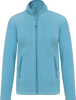 Kariban K 907 Dámska mikrofleecová bunda „Maureen“ 20.K907 cloudy blue heather