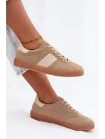 Dámske semišové tenisky Big Star UU274009 Beige Dámske semišové tenisky Big Star UU274009 Beige