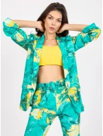 Dámske sako DHJ MA 7684A 1.22X tyrkysové