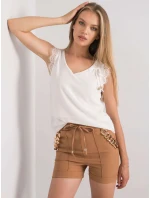 Dámsky top DHJ TP 13317.25P biela