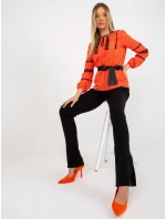 Dámska blúzka LK BZ 506122.35x oranžová - FPrice