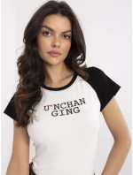 Tričko NM TS V7939.50 biele čierne