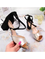 Dámske sandále na ihličkovom podpätku WOL68 - Potocki