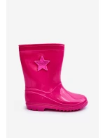 Dziecięce Gumowe Kalosze Fuksja Malvi