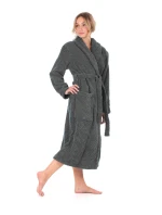 župan Athena s golierom antracitový