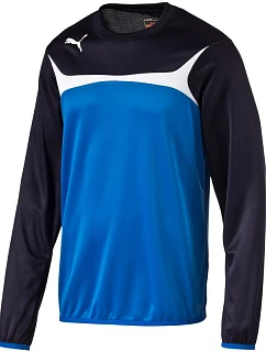 Pánska mikina Puma Esito 3 Trainig Sweatshirt blue/black 653967 02 pánska