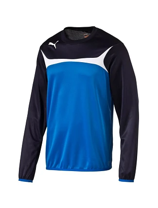 Pánska mikina Puma Esito 3 Trainig Sweatshirt blue/black 653967 02 pánska