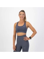 Športová podprsenka Rogelli TRINITY sivá M