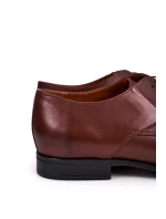 Męskie Skórzane Mokasyny BEDNAREK Brązowe