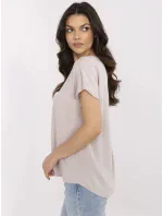 Blúzka D73761M11171B béžová