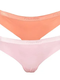 Tangá 2pcs QD3695E-CDJ oranžovoružový - Calvin Klein