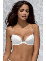 Push-up podprsenka Paula M-537/1 biela - Matná
