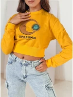 Dámsky top LUNA yellow FashionStreet BY1345