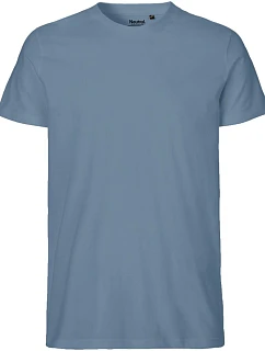 Neutral O 61001 Pánske tričko z bio bavlny 77.6101 dusty indigo