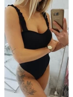 Body bez ramienok čierne