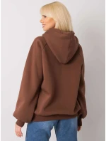 Mikina EM BL 651/2.41X tmavo hnedá