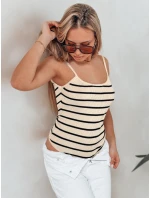 Pruhované body STRIP BACK beige FashionStreet RY2899 Pruhované body STRIP BACK beige FashionStreet RY2899
