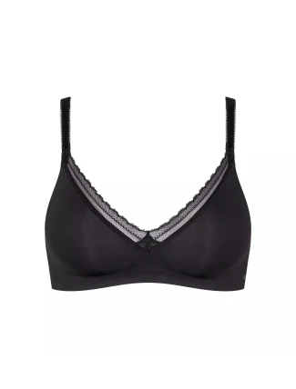 Podprsenka bez kostíc BODY ADAPT Twist Soft bra - BLACK - čierna 0004 - SLOGGI Podprsenka bez kostíc BODY ADAPT Twist Soft bra - BLACK - čierna 0004 - SLOGGI