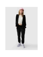 Dievčenská velúrová mikina 4F Junior 4FJWAW24TSWSF1217-20S