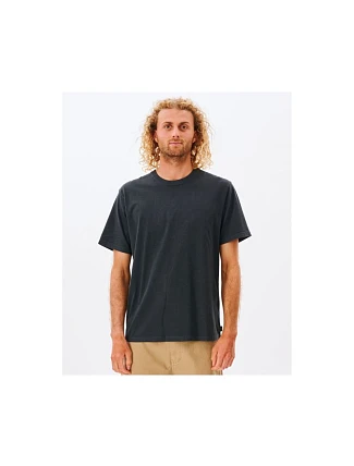 Tričko RIP CURL Plain Wash Tee, čierne Tričko RIP CURL Plain Wash Tee, čierne