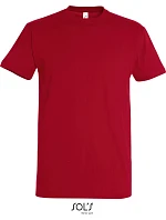 Tričko SOL'S Imperial z hrubej bavlny 25.1500, farba tango red