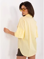 MI košeľa KS 3389A.90 svetložltá