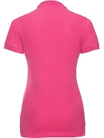 Russell Athletic 566F Dámske elastické polo tričko z piké 10.566F fuchsiová Russell Athletic 566F Dámske elastické polo tričko z piké 10.566F fuchsiová