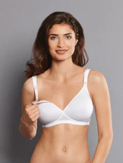 Miss Anita dojčiaca podprsenka s dištančnými košíčkami 5070 biela - Anita Maternity