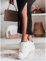 Midi džínsová sukňa s rozparkom MIDILEXU modrá FashionStreet CY0488