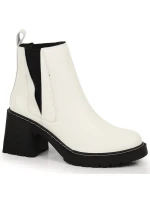 Zateplené topánky Artiker W HBH42 na podpätku