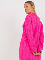 Dámsky sveter LC SW 0297 fluo ružový