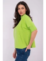 Sveter s krátkym rukávom model 222443 Taliansko Moda Sveter s krátkym rukávom model 222443 Taliansko Moda