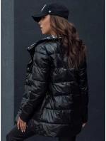 Dámska prešívaná prechodná bunda MINTY DATE black FashionStreet TY4508