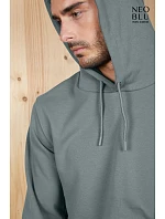 NEOBLU Nicholas Men Pánska mikina s kapucňou 24.3196 dusty green