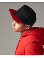 Beechfield B 661 6-panelová snapbacková čiapka „Original“ 53.0661 šedá/čierna