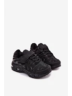 Detské tenisky na suchý zips Black Rider Detské tenisky na suchý zips Black Rider