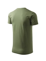 Nové unisex tričko v khaki farbe