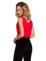 Šifónové body M649 čierne - Moe