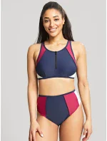 Vrchný diel plaviek SW1602 modrá a ružová - Panache