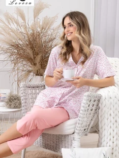 Pyžamo Leveza 1758 Odetta kr/r 3XL-4XL