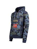 Geographical Norway GYMCLASS MEN CAMO 100 (WT1663H/GN/MILITAIRE BLUE)