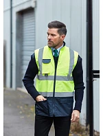 Yoko HV 005 Hi-Vis polstrovaná vesta 79.V005 hi vis orange