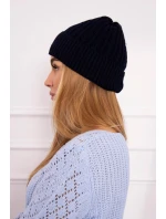 Tenká čiapka Grace K211 tmavo modrá