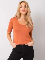 Blúzka 234 BZ BS142.11 tmavo oranžová
