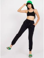 Teplákové nohavice AP DR A 003 námornícka modrá