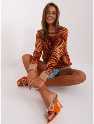 Jumper AT SW 2357.96 svetlo hnedá